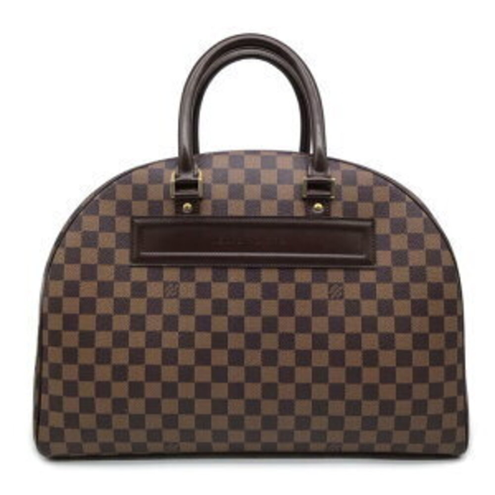 LOUIS VUITTON Damier Ebene Brown Nolita Handbag